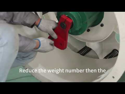 industrial vibratory sifter, vibro sifter, screening pattern and vibrating force adjustment