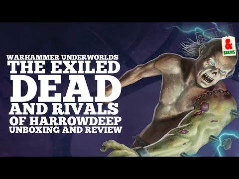 Warhammer Underworlds The Exiled Dead & Rivals of Harrowdeep Unboxing and Review