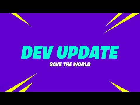 Save the World Dev Update #16 - v3.5, Weapon Reroll Update and Player Reporting!