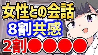 【フェルミ漫画大学】※モテる男は会話の内容の「割合」を知っています【会話 デート カップル 婚活 告白 キス 失恋】