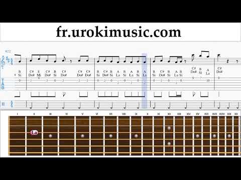 Comment Jouer de la Guitare Fall Out Boy - Church Tab Tablature um-ih829