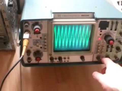 20mhz collpitz oscillator on scope