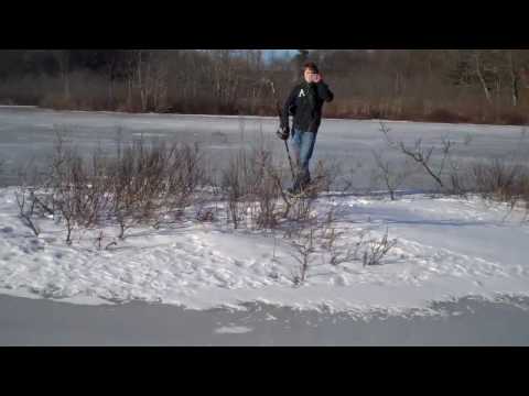 College Pond skating in Danvers