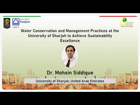 Dr. Mohsin Siddique, Representative of Chancellor, University of Sharjah, United Arab Emirates