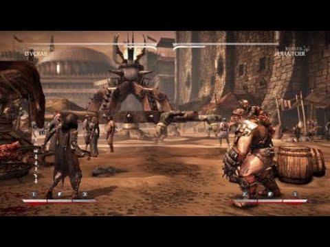 Mortal Kombat X: D'vorah(Swarm Queen) 50% Corner Combo (3 Bars)