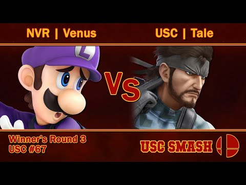 USC Smash Biweekly #67 NVR | Venus (Luigi) vs USC | Tale (Snake, Terry)