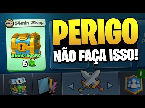 CUIDADO! PERIGO no CLASH ROYALE