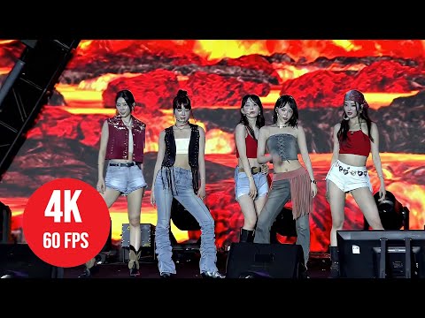 [ 4K LIVE ] LE SSERAFIM - UNFORGIVEN - (230710 TMEA Music Festival 2023)