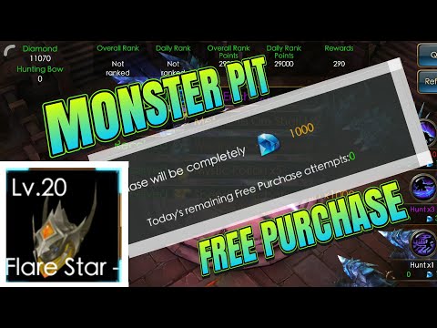 MONSTERPIT+FREE PURCHASE!! UPGRADE DIVINE ARMOR TO LEVEL 20!! LEGACY OF DISCORD
