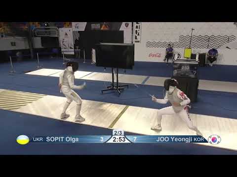 Cairo Worlds 2021 JWF - L8 - Sopit UKR v Joo KOR