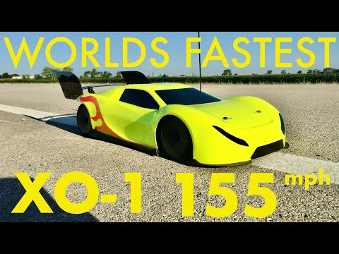 WORLDS FASTEST TRAXXAS XO-1 155 MPH!!! Speed Run