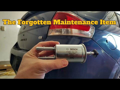 How To Change/Replace A Fuel Filter On A 2008 & 2009 Ford Focus
