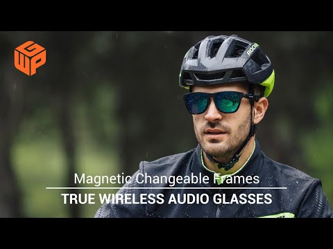 Introducing WGP Smart Audio Glasses w/ True Wireless & Magnetic Changeable Frames