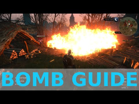 Witcher 3 bombs guide