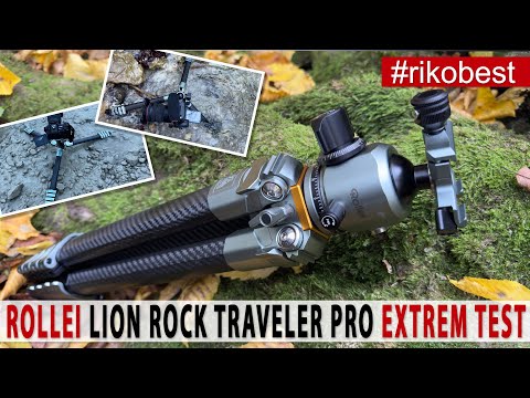 Das Ultimative Foto-Stativ? Rollei Lion Rock Traveler Pro. So schlägt sich das Stativ im Härtetest!