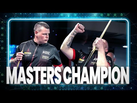 The moment Scott Gillespie becomes The MASTERS CHAMPION. The deciding frame.