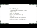 UNKLE - Joy Factory Lyrics