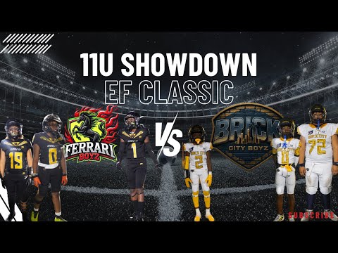 *11U THRILLER 🔥* #5 DMV U FERARRI BOYZ 🏎️ vs.  BRICK CITY 🧱 | EF CLASSIC | FULL GAME