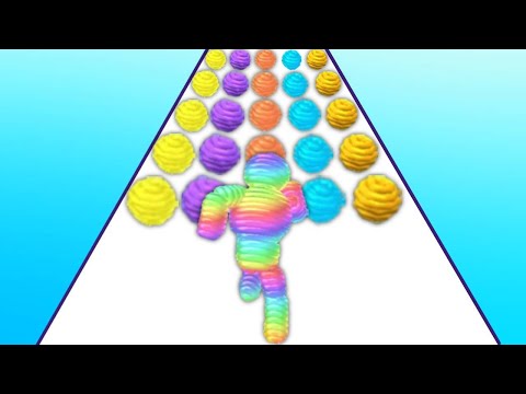 Rope-Man Run, Blob Runner 3D, Tall Man Run, Giant Rush, Size Up - Satisfying Short Compilation Games