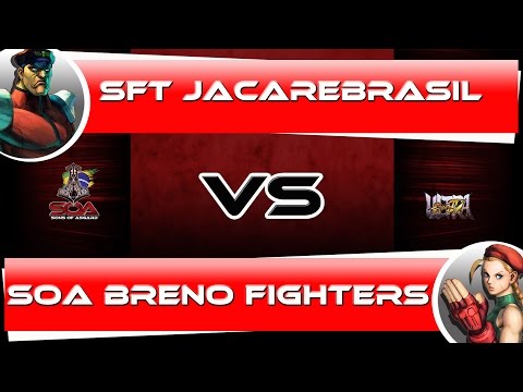 SFT JacareBrasil Bison VS SOA Breno Fighters Cammy