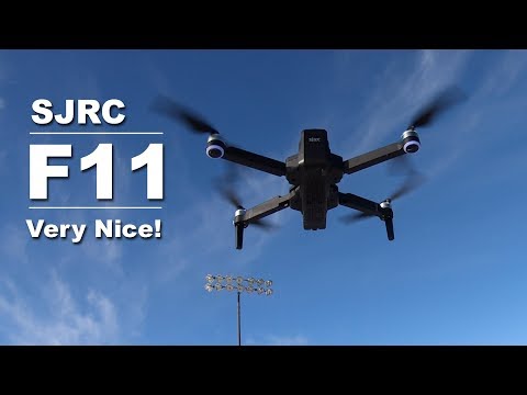 My Review of the SJRC F11 GPS Drone - It is a Good Drone for the Price!