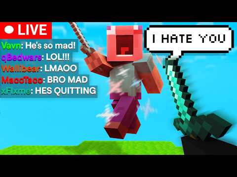 Ragebaiting Minecraft YouTubers Into Ending Their Stream