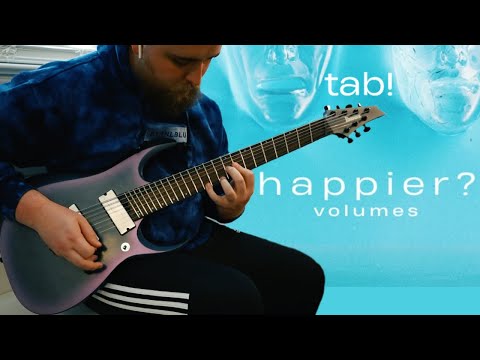 Volumes - Happier? (Guitar Cover + TAB)