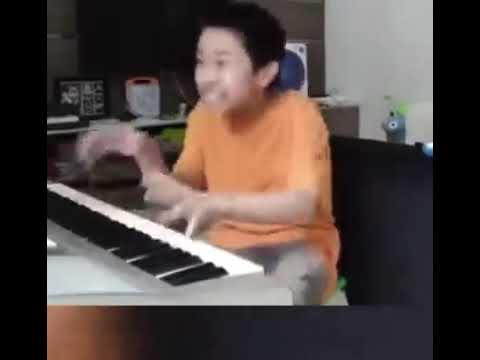 Funny Kid - Lazy Town - We Are Number One (Synthesia Piano Parody)