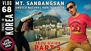 Jeju Island Southwestern Coast, Mount Sanbangsan, Yeongmeori Beach, 4K Travel Guide