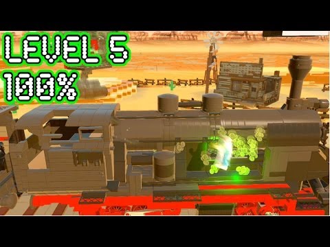 The Lego Movie Video Game - Level 5: Escape From Flatbush - Free Play 100%