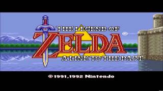 The Legend of Zelda - A Link To The Past - Overworld