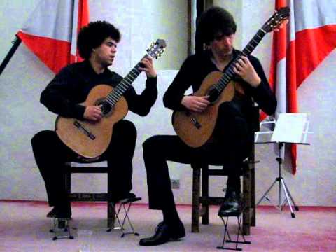 Paris Guitar Duet - Primer movimiento del quarteto op 2, nº 2 de Joseph Haydn