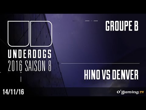 hinO vs Denver ZvZ - Underdogs 2016 Saison 8 - Groupe B Winners side - Starcraft II