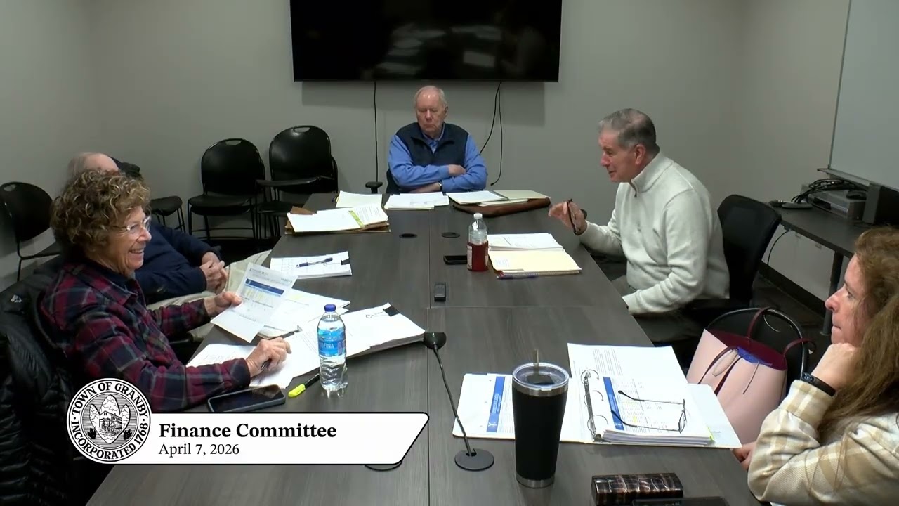From the Finance Committee
