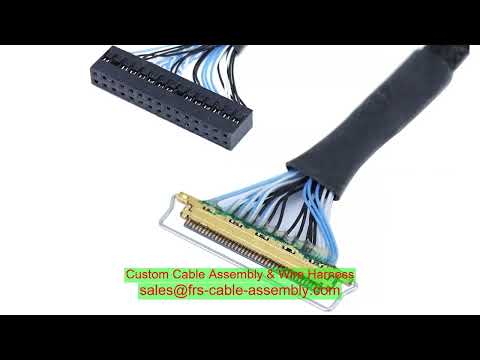 Custom I-PEX Micro-coaxial Cable Connector 20858-060T-01 CABLINE-CAF shell assembly 60pin