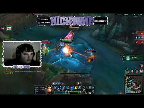 League of legends nunu triple kill 😎