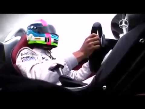 McLaren SLR Stirling Moss on the Track - driven by AMG driver Bruno Spengler
