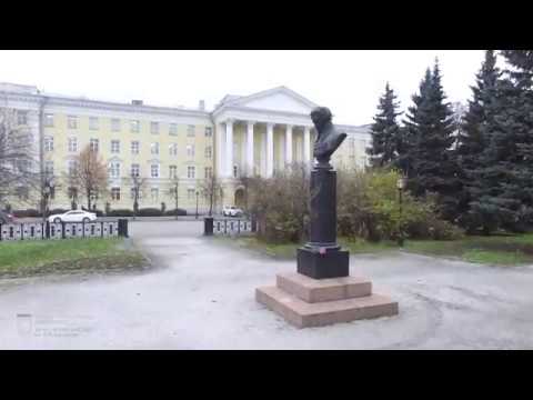 Химический институт им. А.М. Бутлерова. Alexander Butlerov Institute of Chemistry - flight over.