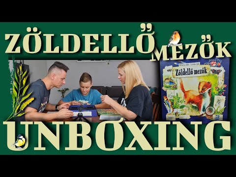 Zöldellő mezők társasjáték  unboxing - Nézz fel!