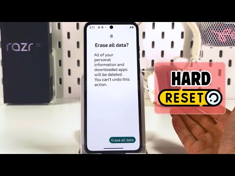 How to Hard Reset Motorola Razr 50