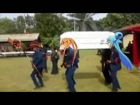 Konosuba coffin dance meme
