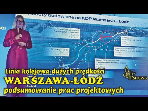 Warsaw - Łódź high-speed railway line