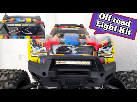 Traxxas Xmaxx Light Kit installation