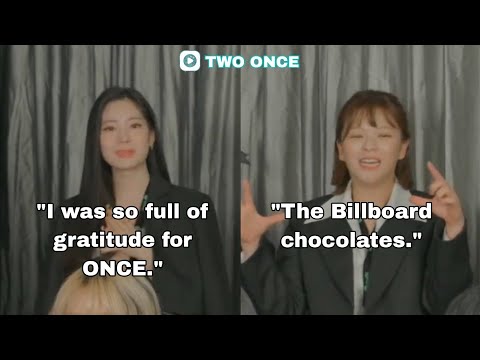 What TWICE felt when they went to Billboard award show