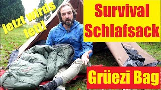 Survivalschlafsack I Gruezi Bag I Auch in XXL I Neu !