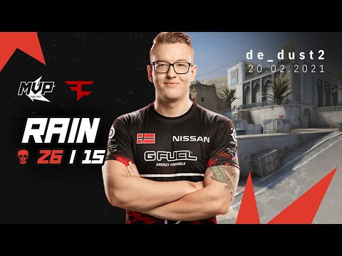 MVP CSGO POV: FaZe rain (26/15) vs OG (de_dust2) @ IEM Katowice 2021