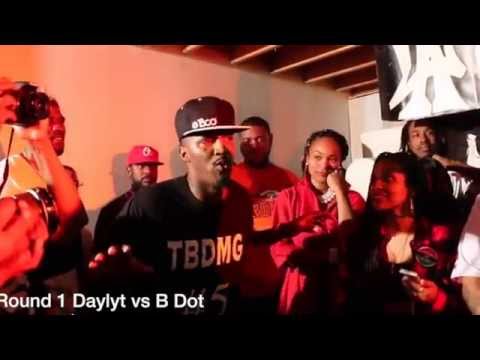 Round 1 Daylyt vs B Dot - Nu-Covenant Battle Rapper at Work