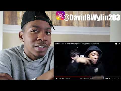 FIRST REACTION to Lil Mabu X Sha Ek - EVERYONE K (Yus Gz Diss) (Official Music Video)