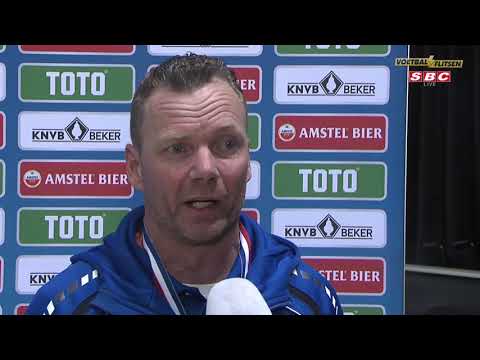 Reactie Andy de Jong na KNVB bekerfinale VV Pernis - KTP Nieuw Roden