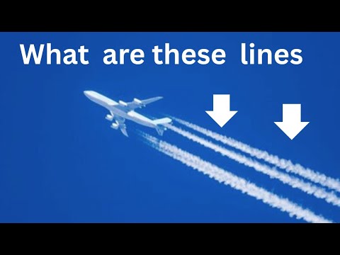 Why planes leave streaks across the sky- Do you know the science behind contrails?